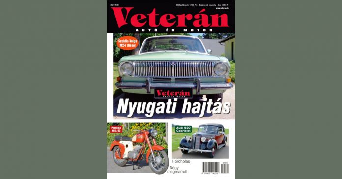 Veterán Autó és Motor magazin - 2022/09. szám
